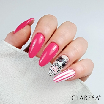 Claresa lakier hybrydowy Pink 521 5g